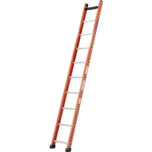 Escada Simples Fibra Vidro 8 Degraus 2,90M - Cogumelo