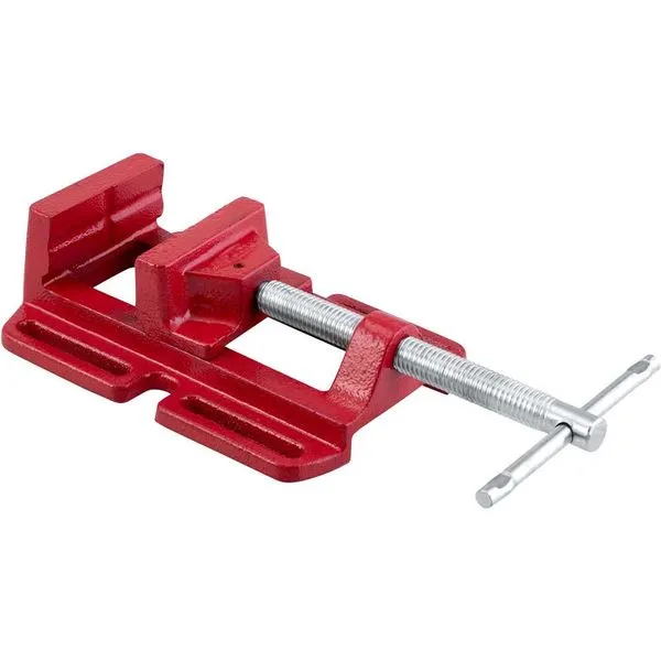 Morsa para máquina fixa n°1 abertura 101 mm mordente 74 mm MF049 METALSUL