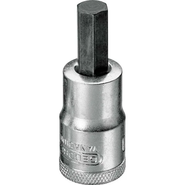 Soquete Allen Curto 1/2"x19mm - Gedore