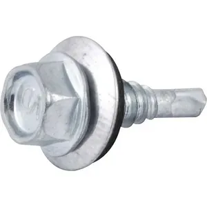 Parafuso autobrocante sextavado 6,3 mm x 7/8" com 200 peças - VONDER