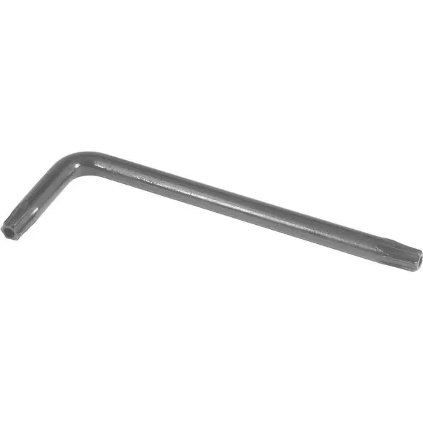 Chave hexalobular tipo L com furo guia T25 com 10 peças - VONDER