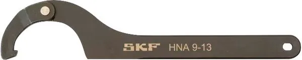 Chave de gancho ajustável para porca de segurança de rolamentos HNA 9-13 SKF