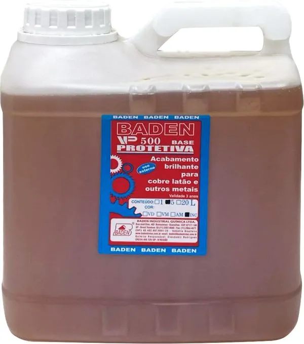 VERNIZ PROTETOR VP500 5,0L INCOLOR EXTERNO C2-13-04 BADEN