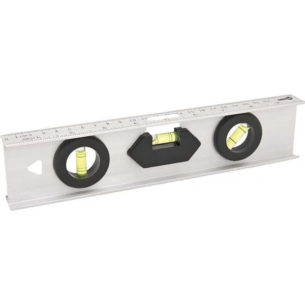 Nível de Alumínio 254mm 3 Bolhas - NOVE54