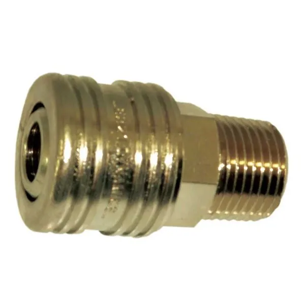 Engate rápido ER-21 com rosca macho 1/2" NPT com esferas DYNAMICS