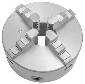 Placa mecânica para torno 10" autocentrante 4 castanhas K12-250 - BTFIXO