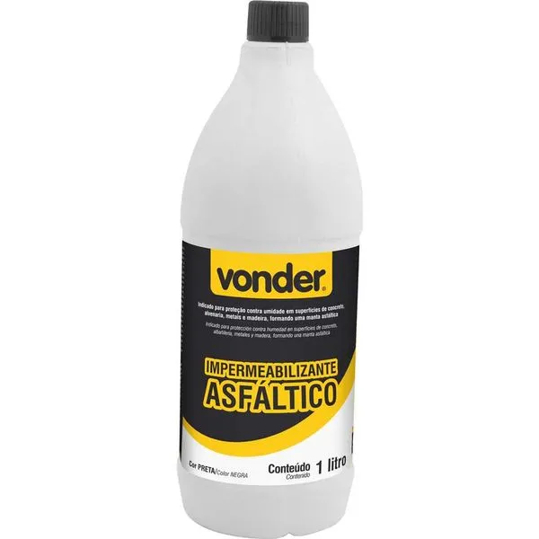 Impermeabilizante asfáltico 1 L - VONDER