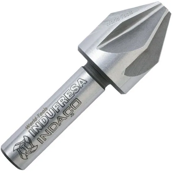 Escareador Aço Rápido 16,0mm 90° Haste Cilíndrica 10,0mmDIN 335A- Indaço