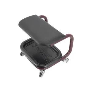 Banqueta para Mecânico com Bandeja para Ferramentas e Rodízios 107007 Raven
