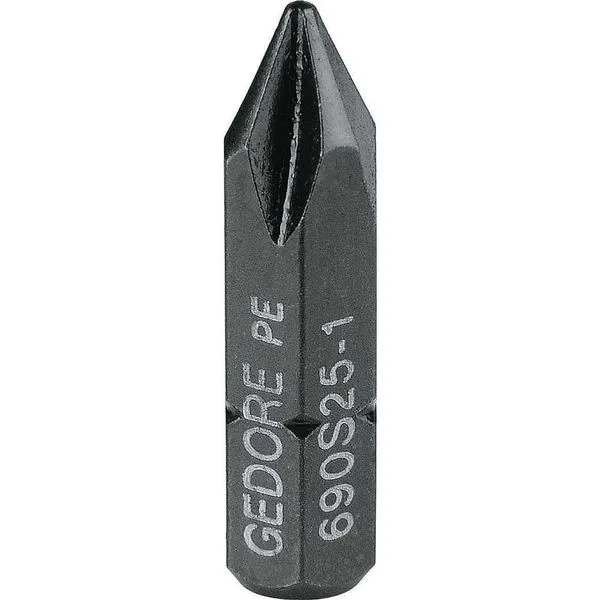 Ponteira Philips N2 1/4"x25,4mm 690S25-2 025603 - Gedore