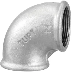 Cotovelo 90° 3/4" BSP galvanizado 120700633 - TUPY