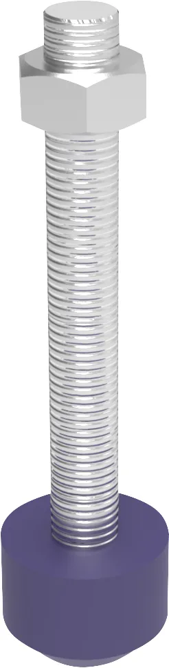 Ponteira Pb M08 com PTipo Borracha Paraf. - Kifix