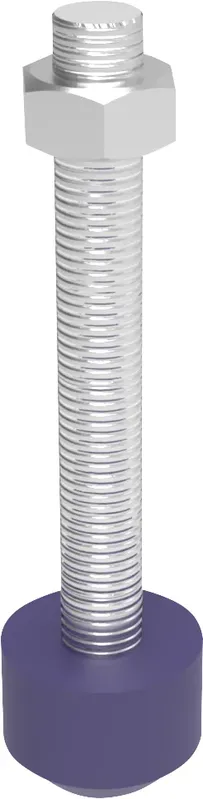Ponteira Pb M08 com PTipo Borracha Paraf. - Kifix