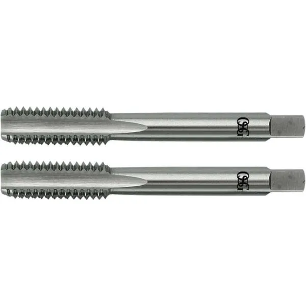 Macho manual HSS M10 x 1,00 mm métrica fina jogo com 2 peças - OSG