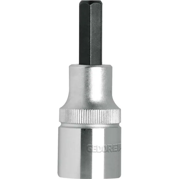 Soquete Allen 1/2"x5,0mm Interno - Gedore Red