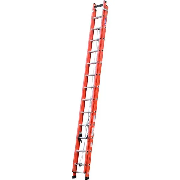 Escada extensível em fibra de vidro 23 degraus 4,25mx7,2m EFV-23 COGUMELO