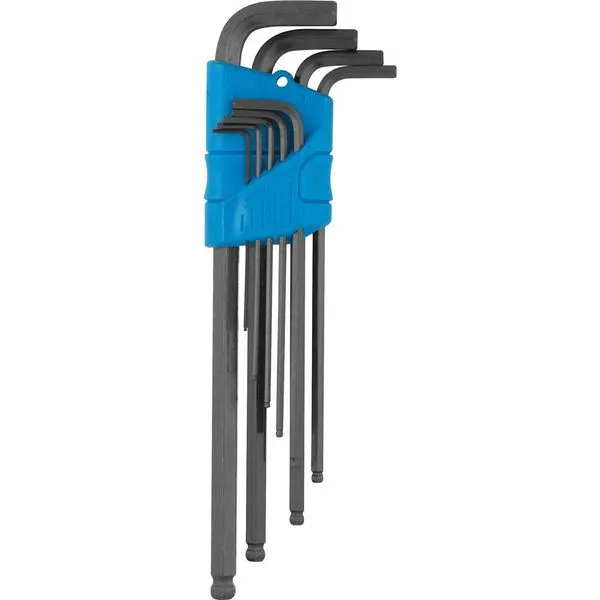 Jogo de Chave Allen 9 Peças 1,5-10mm Abaulada Longa 012956 - Gedore