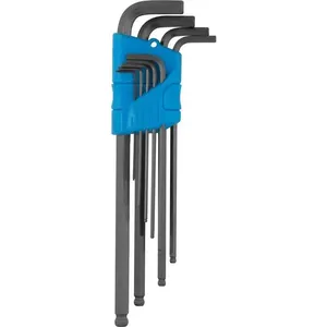 Jogo de Chave Allen 9 Peças 1,5-10mm Abaulada Longa 012956 - Gedore