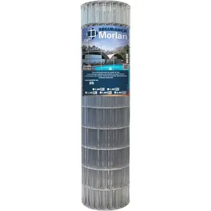Tela alambrado malha 15 cm x 5 cm fio 2,3 mm com 1,8 mx25 m 2727 - MORLAN
