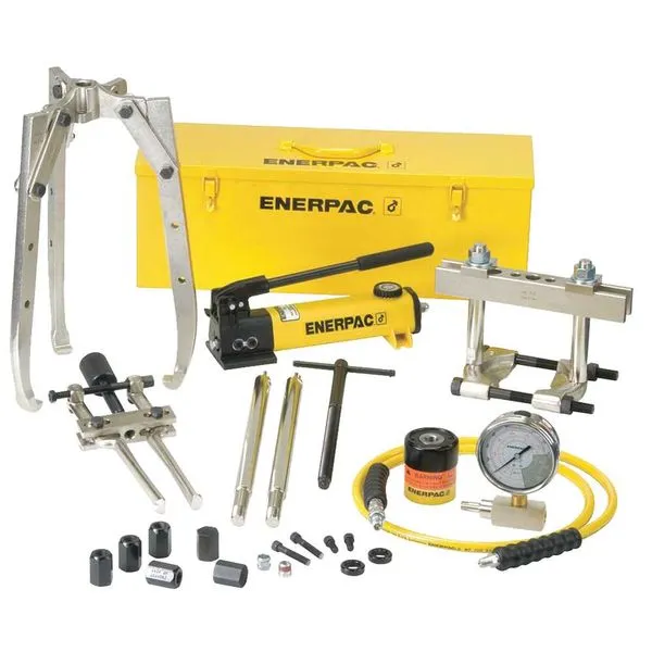 Conjunto Extrator Hidráulico Bomba Manual 36 tf BHP3751G ENERPAC