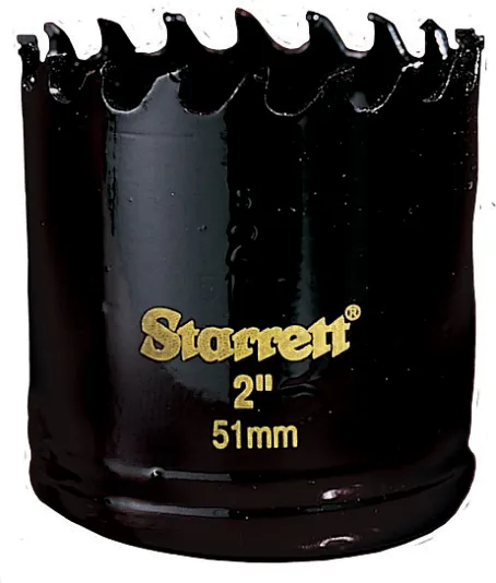 Serra copo 1.1/4" (32 mm) x 41 mm dentes em metal duro CT114 STARRETT