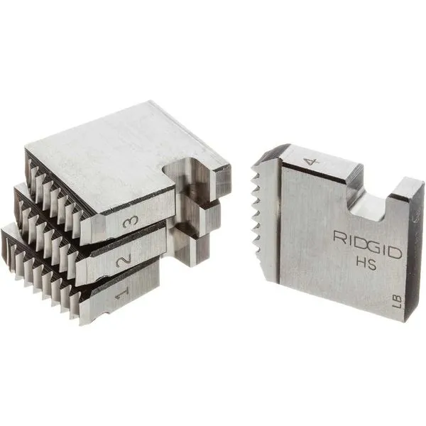 Jogo de cossinetes aço rápido 1.1/4" BSPT para tarraxas 66340 - RIDGID