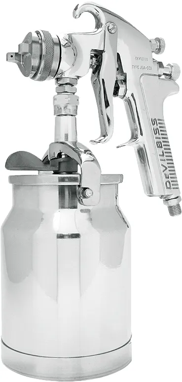Pistola para pintura com caneca em alumínio tipo sucção JGA-600 DEVILBISS