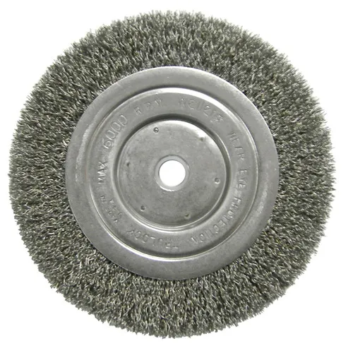 Escova Circular Ondulada F16 com Fio 0,20mm 6000RPM - Weiler