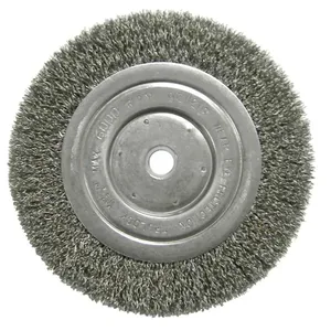Escova Circular Ondulada F16 com Fio 0,20mm 6000RPM - Weiler