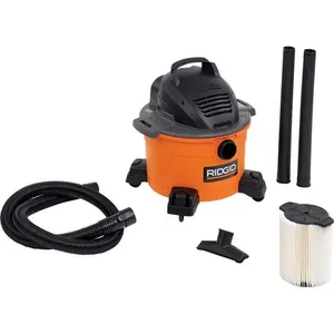 Aspirador de Pó e Líquido 22,74 Litros 2,5 hp WD0655BR WD0656BR - RIDGID Aspirador de Pó e Líquido 2,5 hp 22,74 Litros WD-0655BR - RIDGID - 220 V~