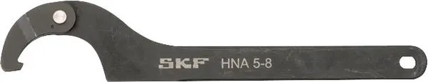 Chave de gancho ajustável para porca de segurança de rolamentos HNA 5-8 SKF