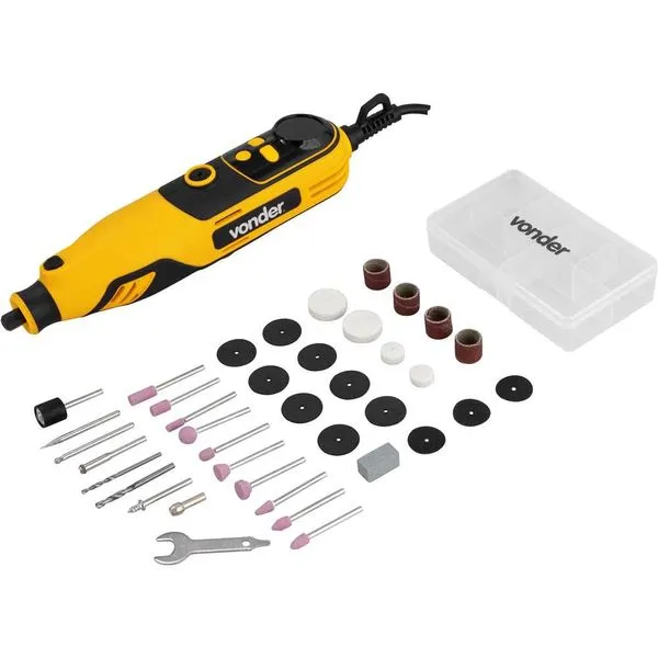 Microrretífica com acessórios 130W 127 V MRV042 VONDER