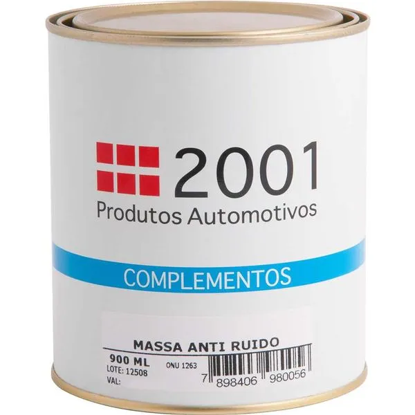 Massa antirruído 900 ml preta 2001