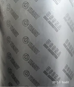 Papelão Hidráulico Grafitado 2,4 mm x 1,5 m x 1,6 m U60NA - TEADIT