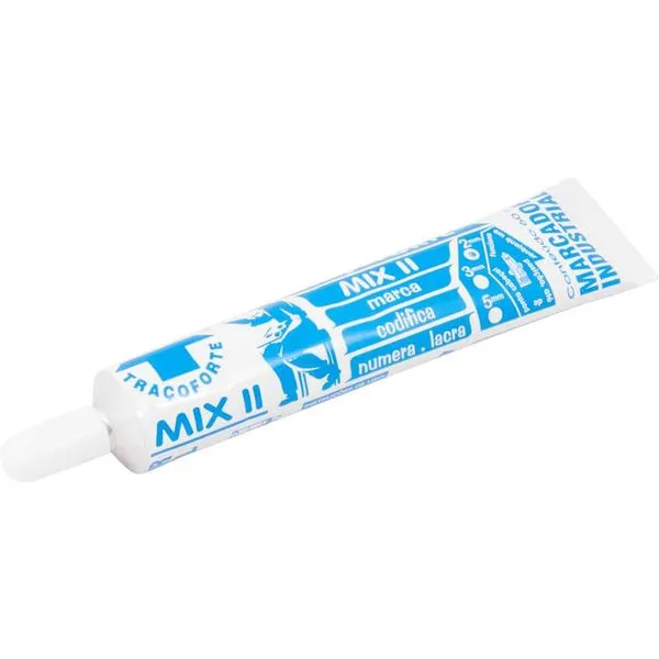 Marcador Industrial Ponta 2mm 60ml - BADEN Branco
