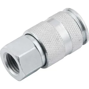 Engate rápido rosca fêmea 1/4" x 1/4" NPT com esferas 20 peças - VONDER