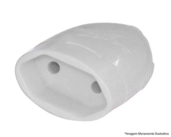 Plug Desmontavel Femea 2P Ate 20A/250V Br R1610 c/12pcs