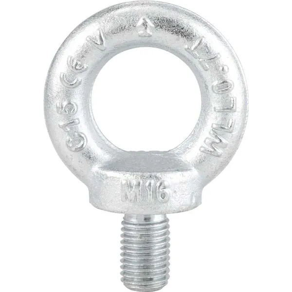 Parafuso Olhal Suspensão Galvanizado 16mm 0,70t - VONDER