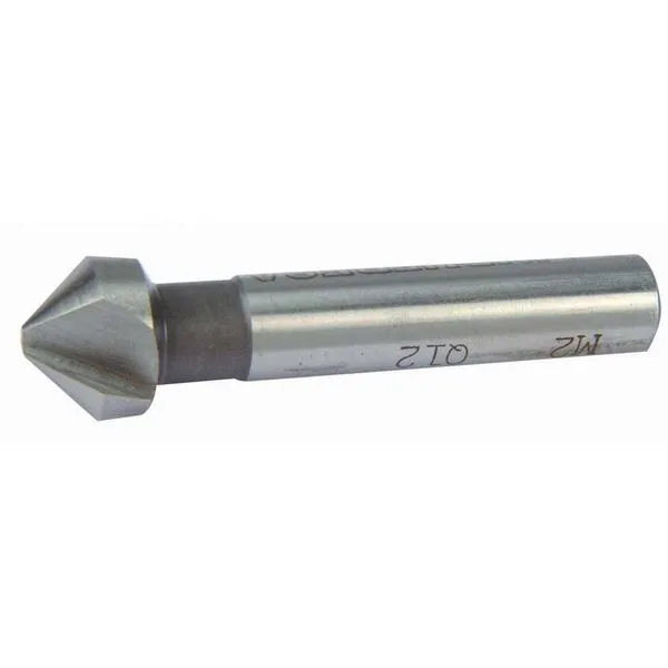 Escareador de aço 15 mm 90 graus haste cilindrica 10 mm DIN 335C - INDAÇO