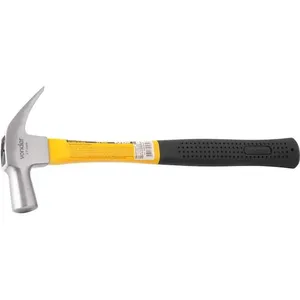 Martelo Unha 23MM Polido Cabo Fibra de Vidro - VONDER