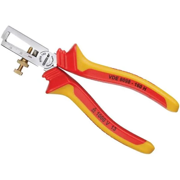 Alicate Desencapador para Terminais 6.1/2" Isolado VDE 091892 - Gedore
