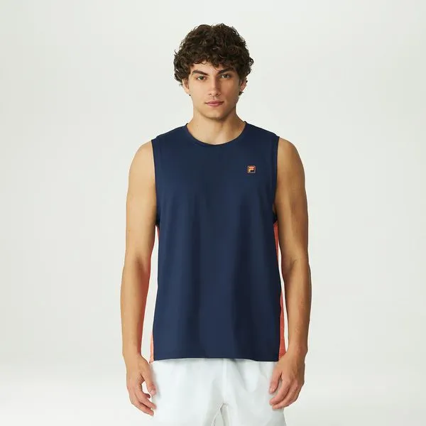 Camiseta Sem Manga Fila Grid Match Masculina M