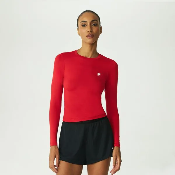 Blusa Manga Longa Fila Essential Feminina GG