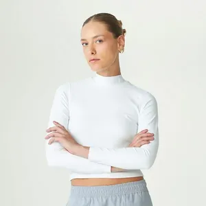 Blusa Manga Longa Fila Essentials Rib Feminina GG