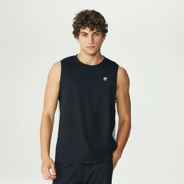 Camiseta Sem Manga Fila Grid Match Masculina G