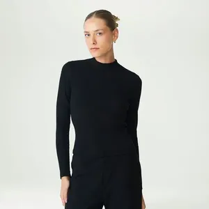 Blusa Manga Longa Fila Essentials Rib Feminina G