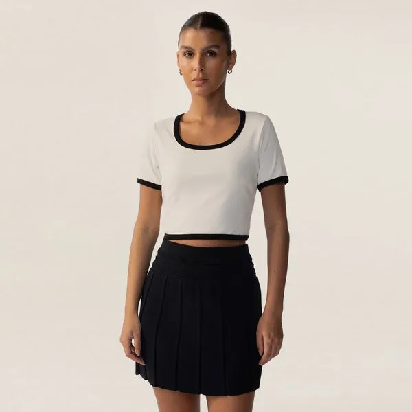 Blusa Fila Cropped Rib Feminina GG