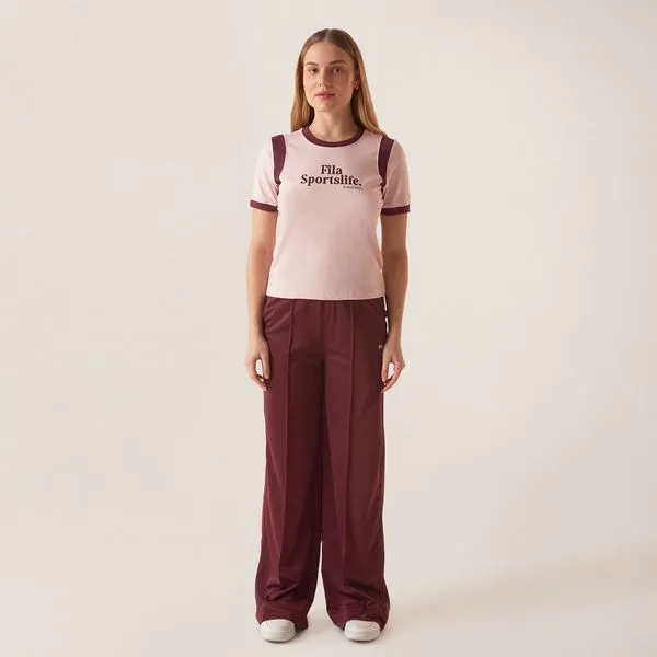 Calça Fila Wide Letter Feminina P