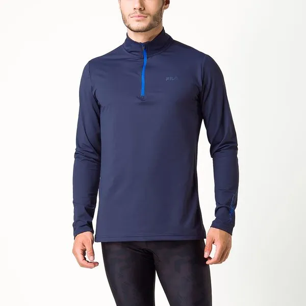 Blusa Manga Longa Fila Zip II Masculina G