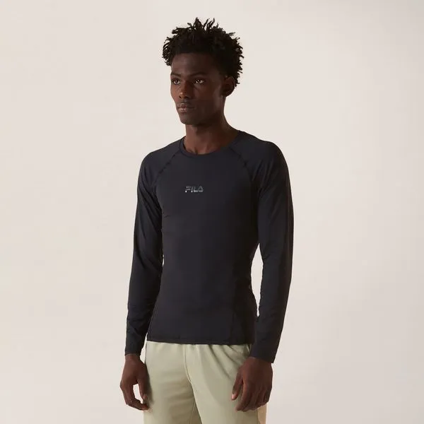 Camiseta Manga Longa Fila Performa Eco Masculina G